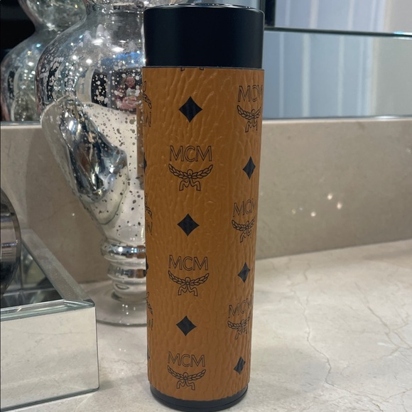 MCM Travel Tumbler thermos with Iconic Logo new - Picture 1 of 5